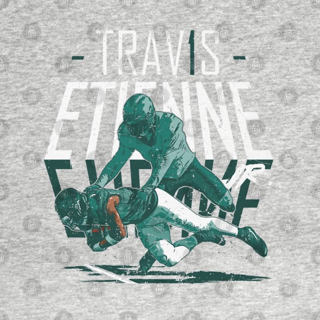 Travis Etienne Jr. Jacksonville Goal Line by ganisfarhan